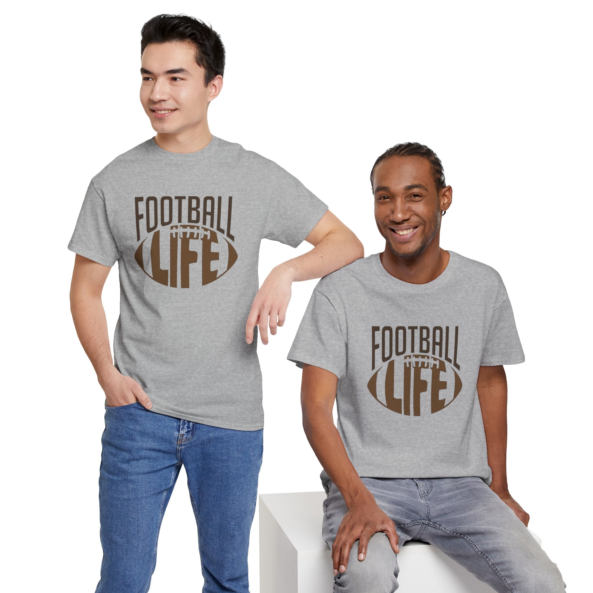 Football Life Game Day Tee | Casual Football Graphic Shirt