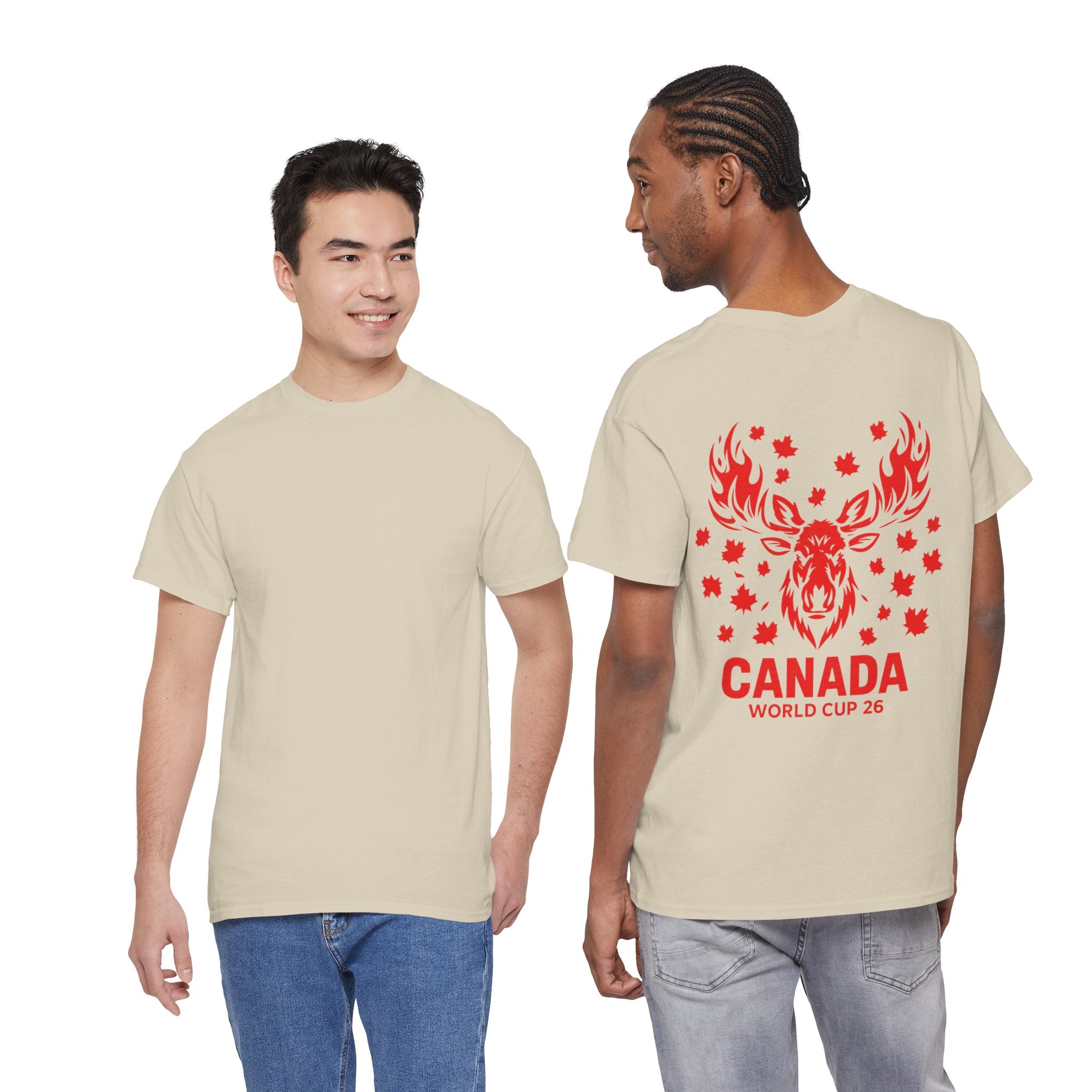 Canada Moose Head Tee | Maple Leaf World Cup 26