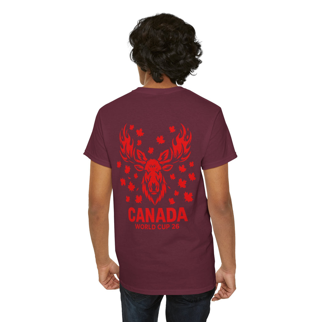 Canada Moose Head Tee | Maple Leaf World Cup 26