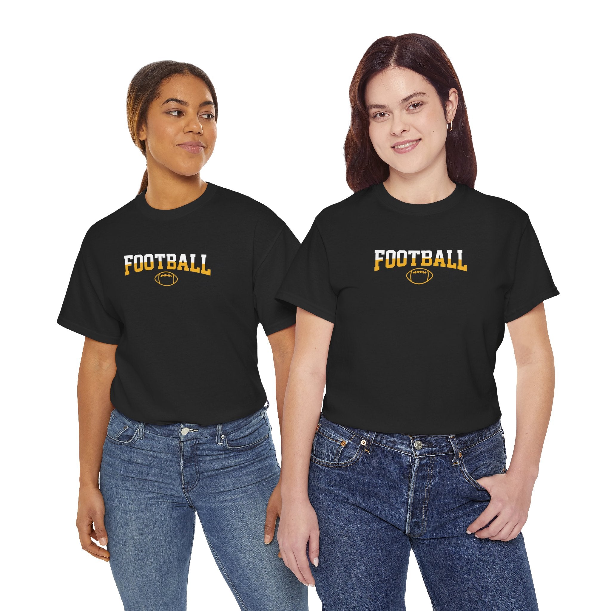 Championship Football Logo T-Shirt | Shield Graphic Tee, Sports Apparel