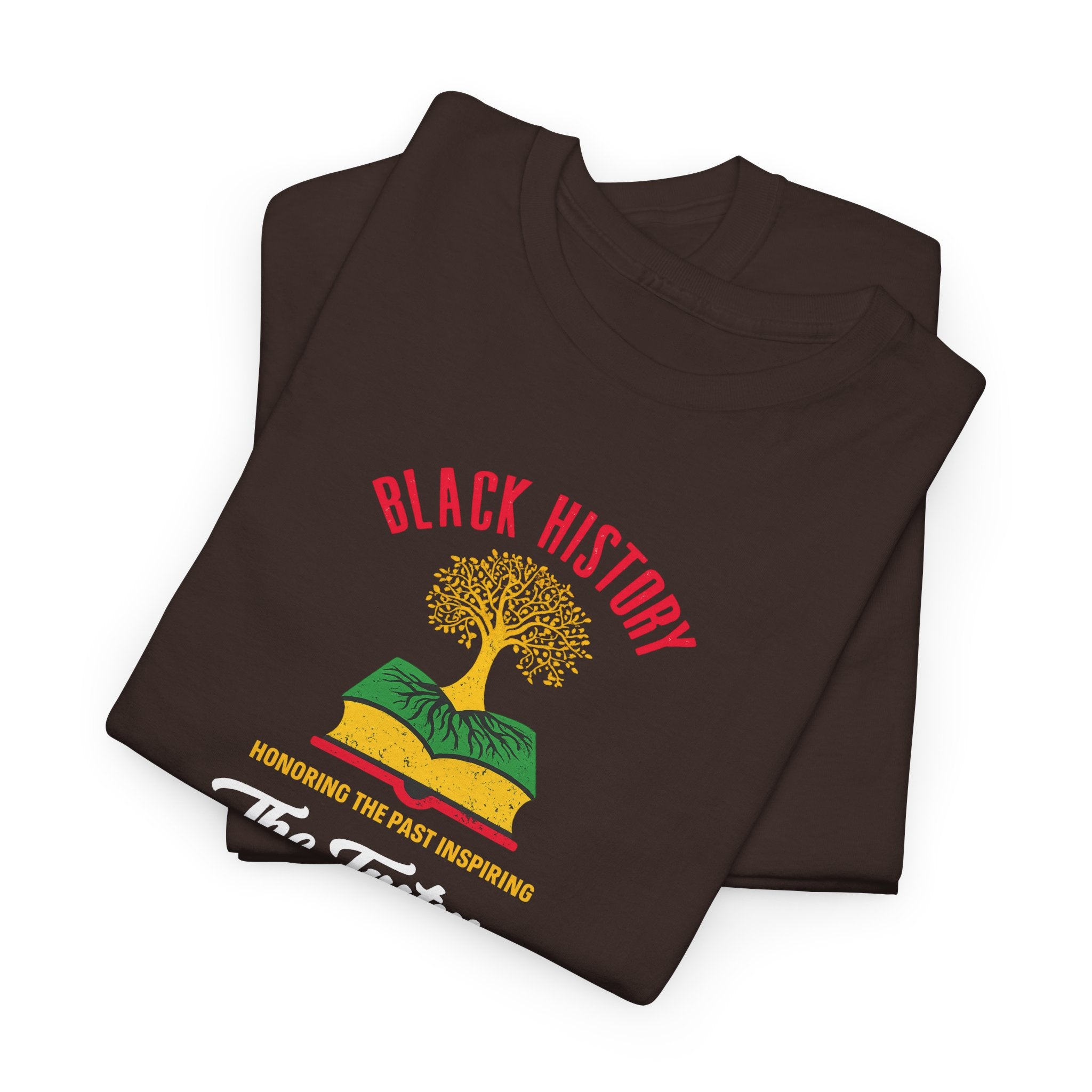 Black History The Future Tee | Afro Tree, Book Stack