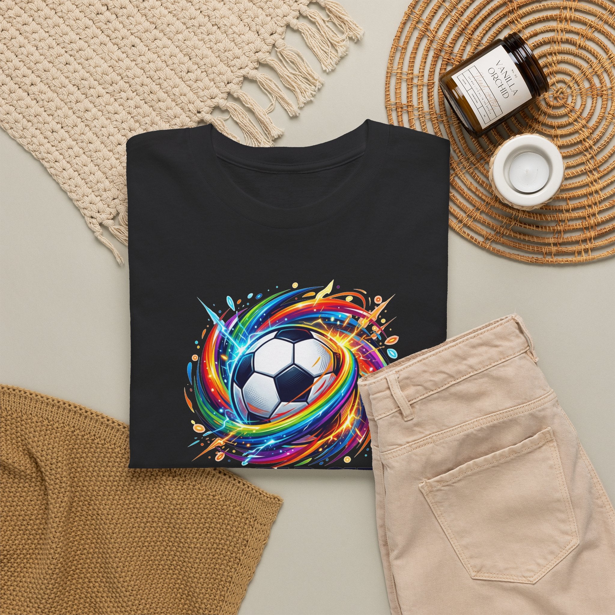 World Cup 2026 Soccer Ball Swirl T-Shirt | Football Tournament Tee