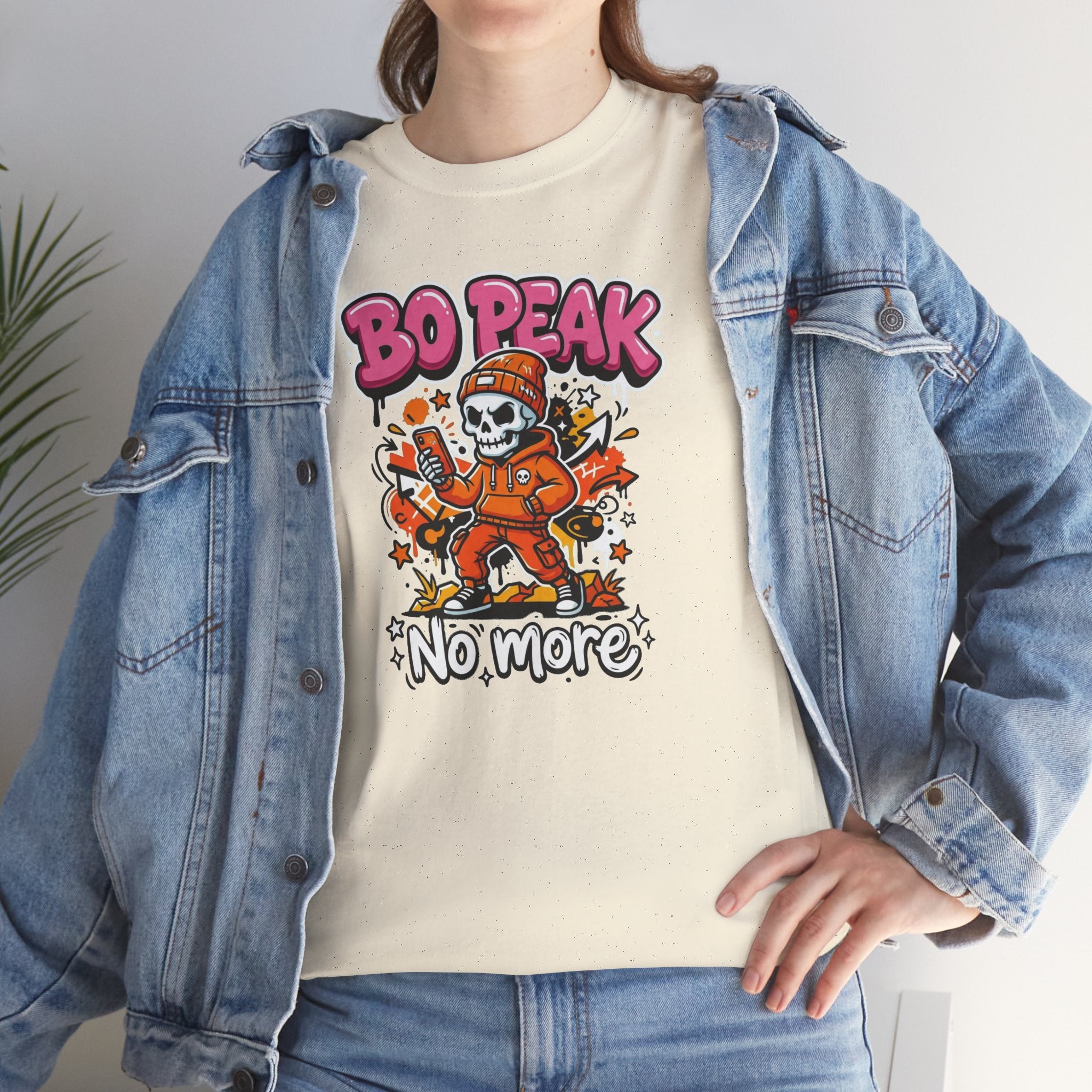Bo Peak No More skeleton astronaut graphic tee | skull space illustration