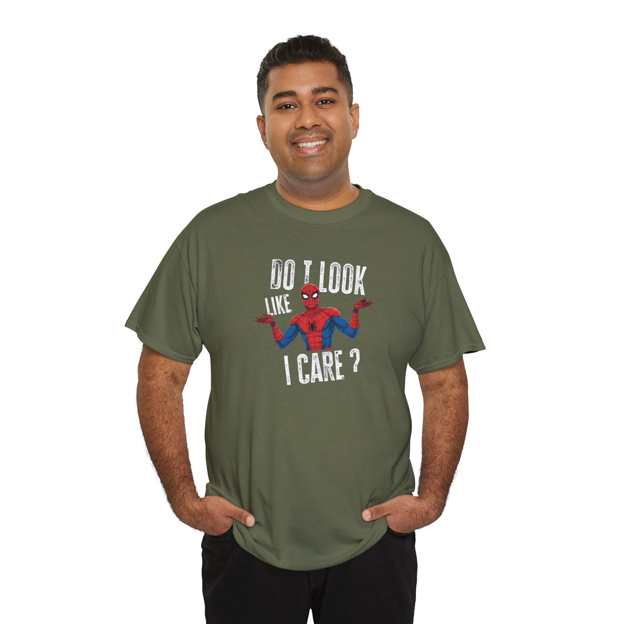 Do I Look Like I Care? Tee | Spider-Man Style Graphic Shirt