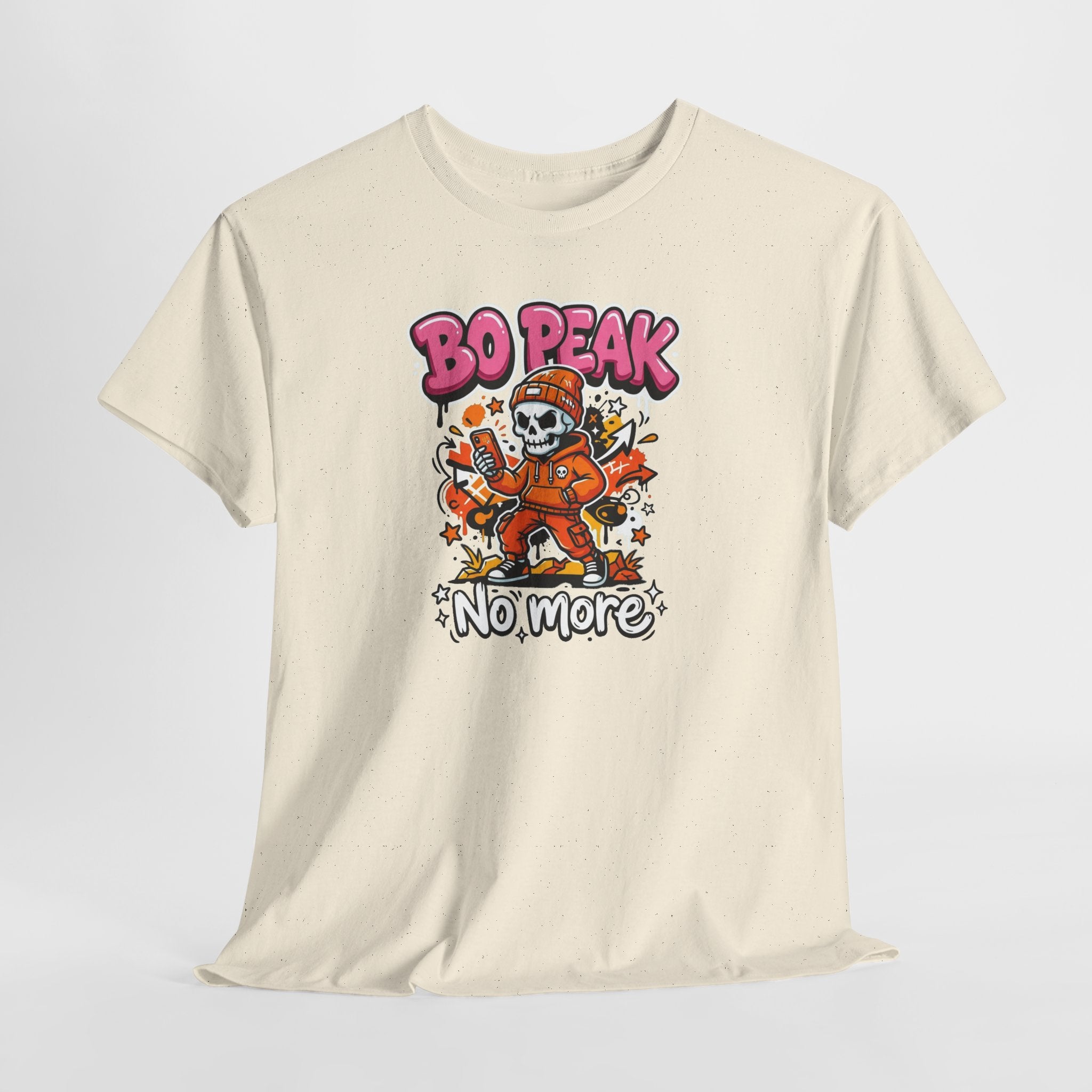 Bo Peak No More skeleton astronaut graphic tee | skull space illustration