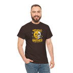 Toxic Happiness smiley skull tee | Graphic T-Shirt, Yellow Gothic Streetwear