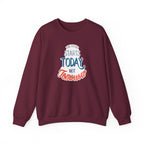 The Future Starts Today Not Tomorrow Sweatshirt | Motivational Crewneck