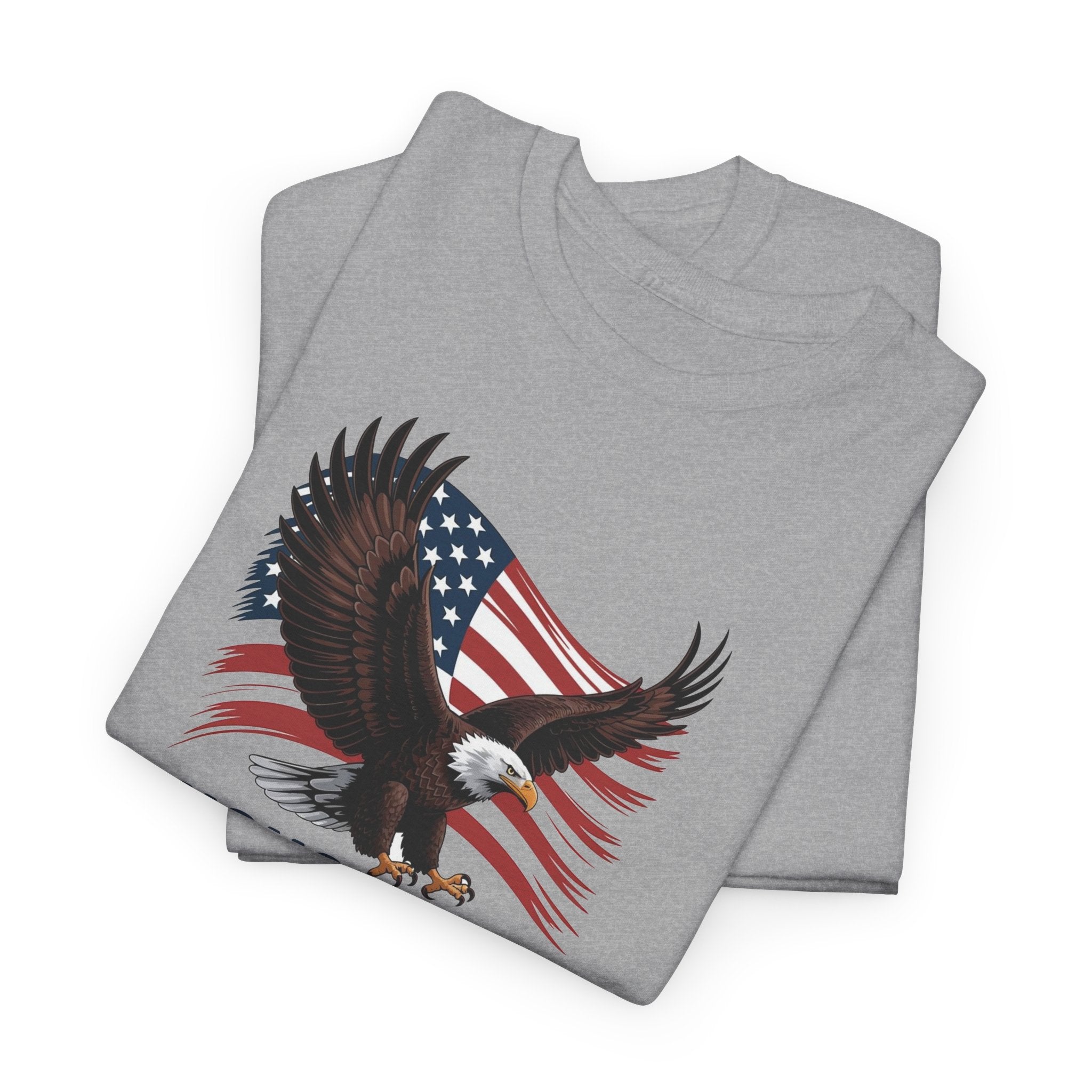 Honor Our Heroes Eagle T-Shirt | American Flag Patriotic Tee