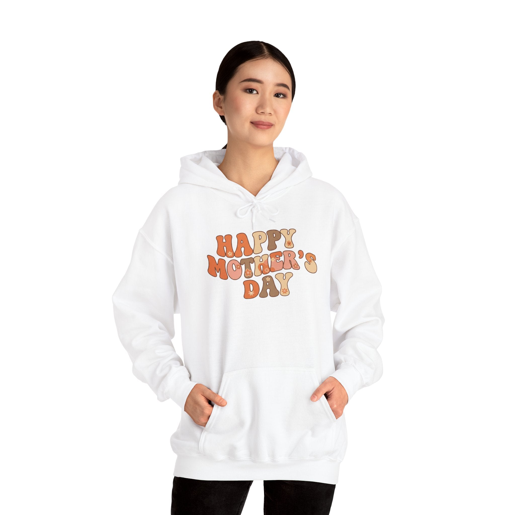 Happy Mother's Day retro lettering Hoodie | Mother's Day sweatshirt