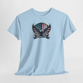 American Flag Eagle Memorial Day T-Shirt | Patriotic USA Eagle Tee