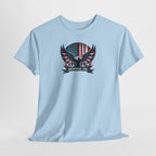 American Flag Eagle Memorial Day T-Shirt | Patriotic USA Eagle Tee