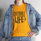 Football Life Game Day Tee | Casual Football Graphic Shirt