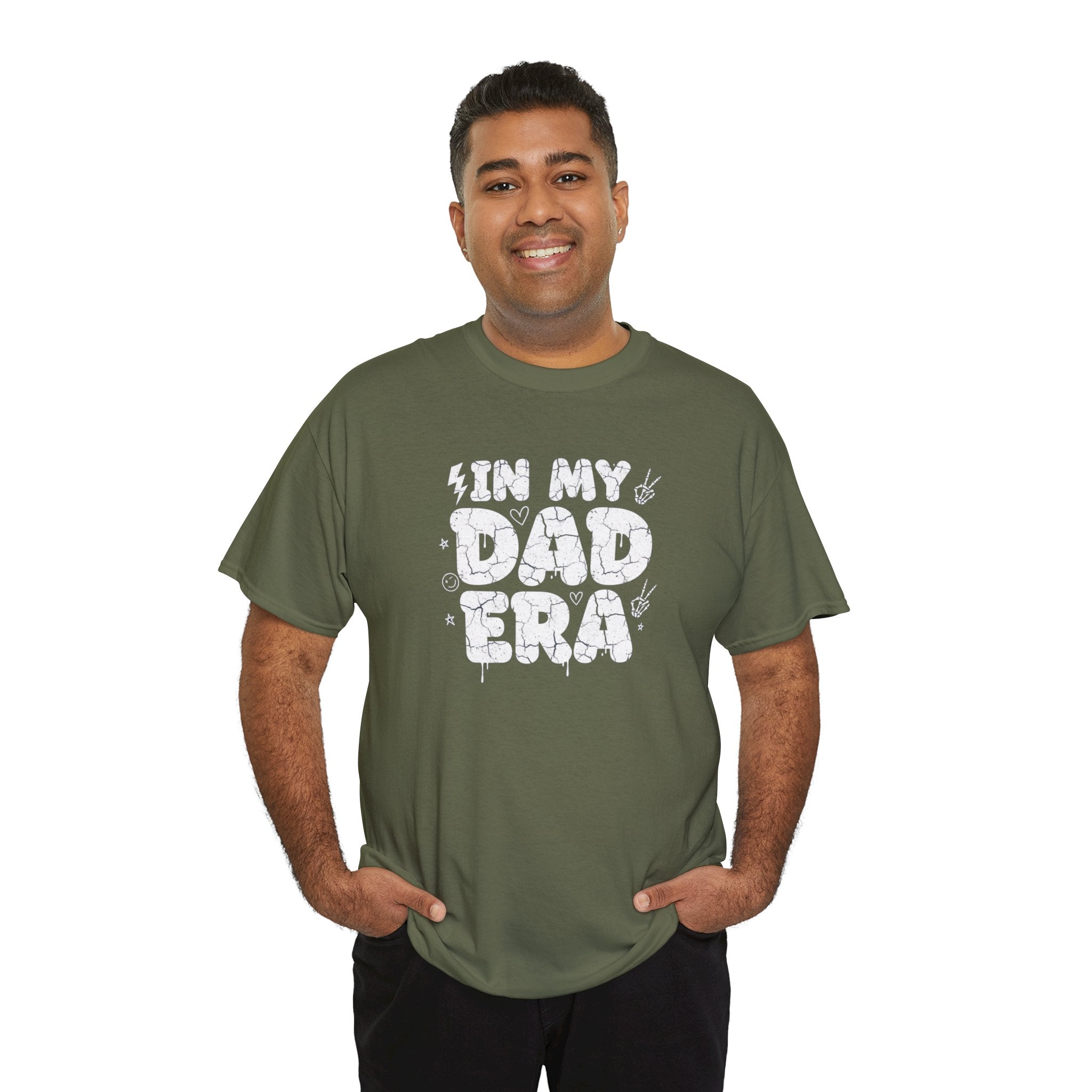 In My Dad Era T-Shirt | Retro Drip Lettering Dad Shirt