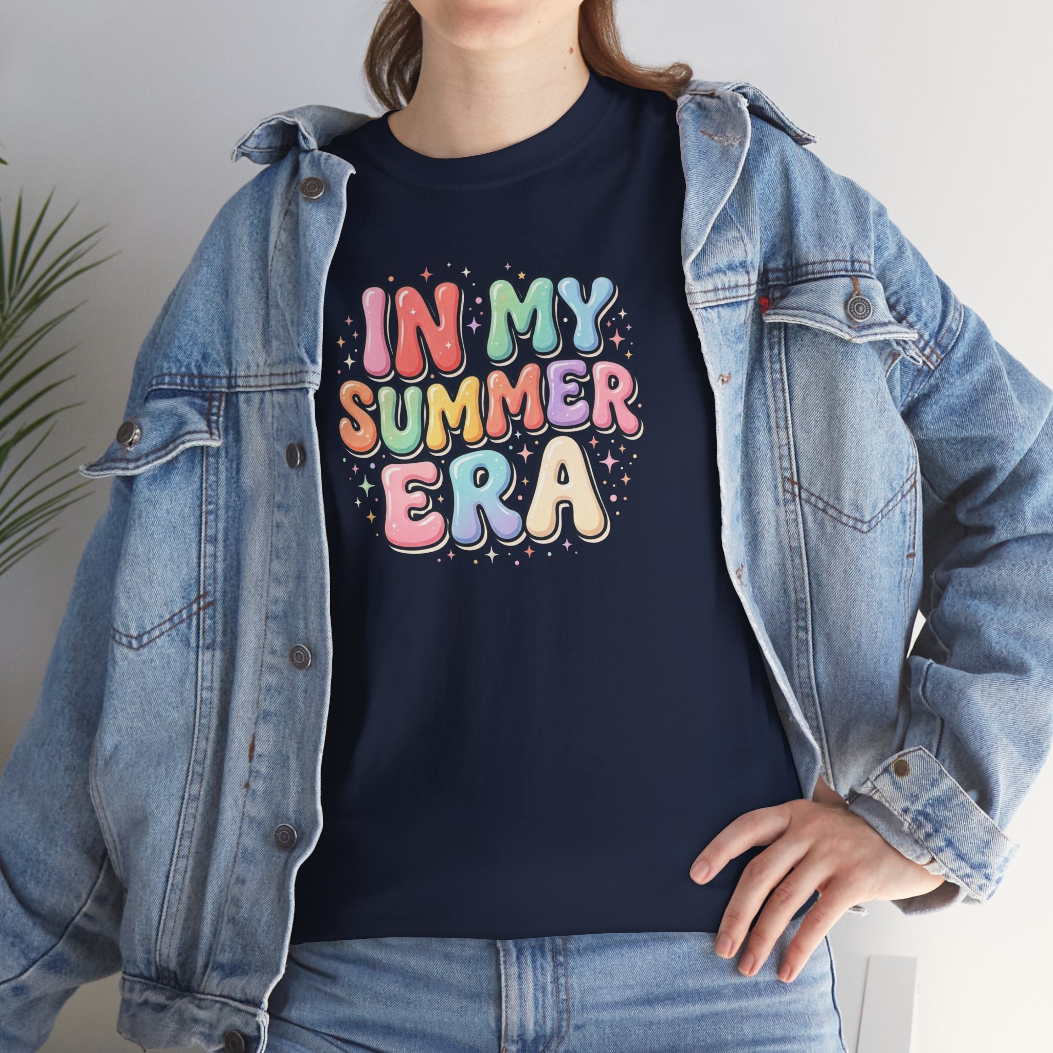 In My Summer Era T-Shirt | Pastel Bubble Letter Summer Tee