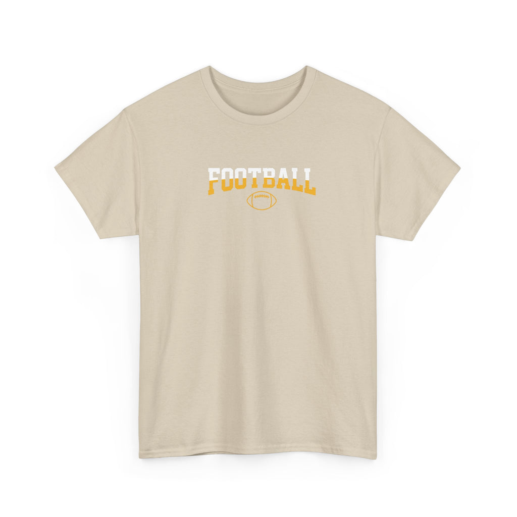 Championship Football Logo T-Shirt | Shield Graphic Tee, Sports Apparel