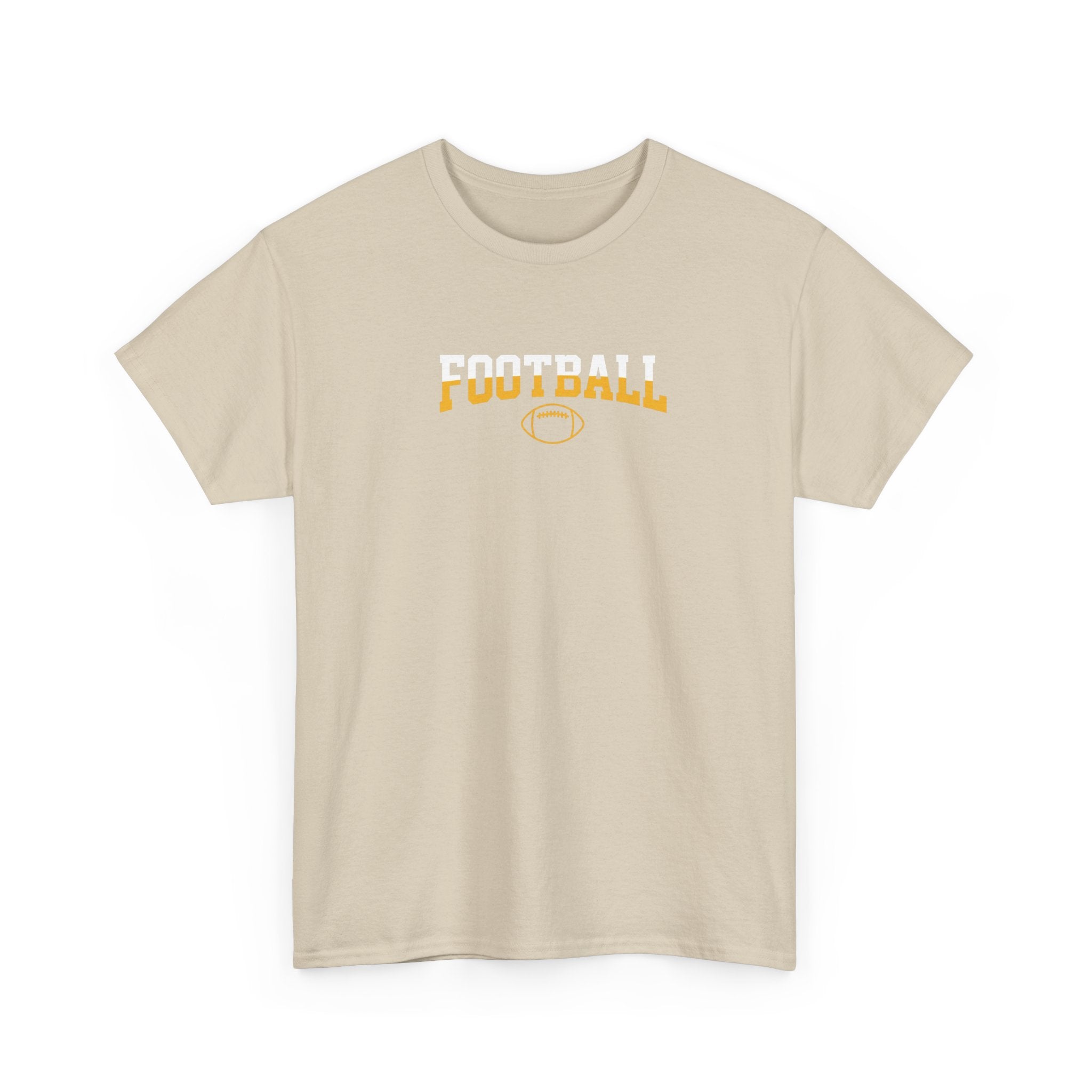 Championship Football Logo T-Shirt | Shield Graphic Tee, Sports Apparel