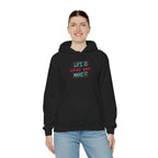 Life Is What You Make It Hoodie | Inspirational Quote Graphic Hoodie