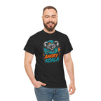 Angry Koala graphic tee | Koala mascot illustration shirt