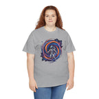 Astronaut Swirl Galaxy Tee | Space Explorer Cosmic Helmet Shirt