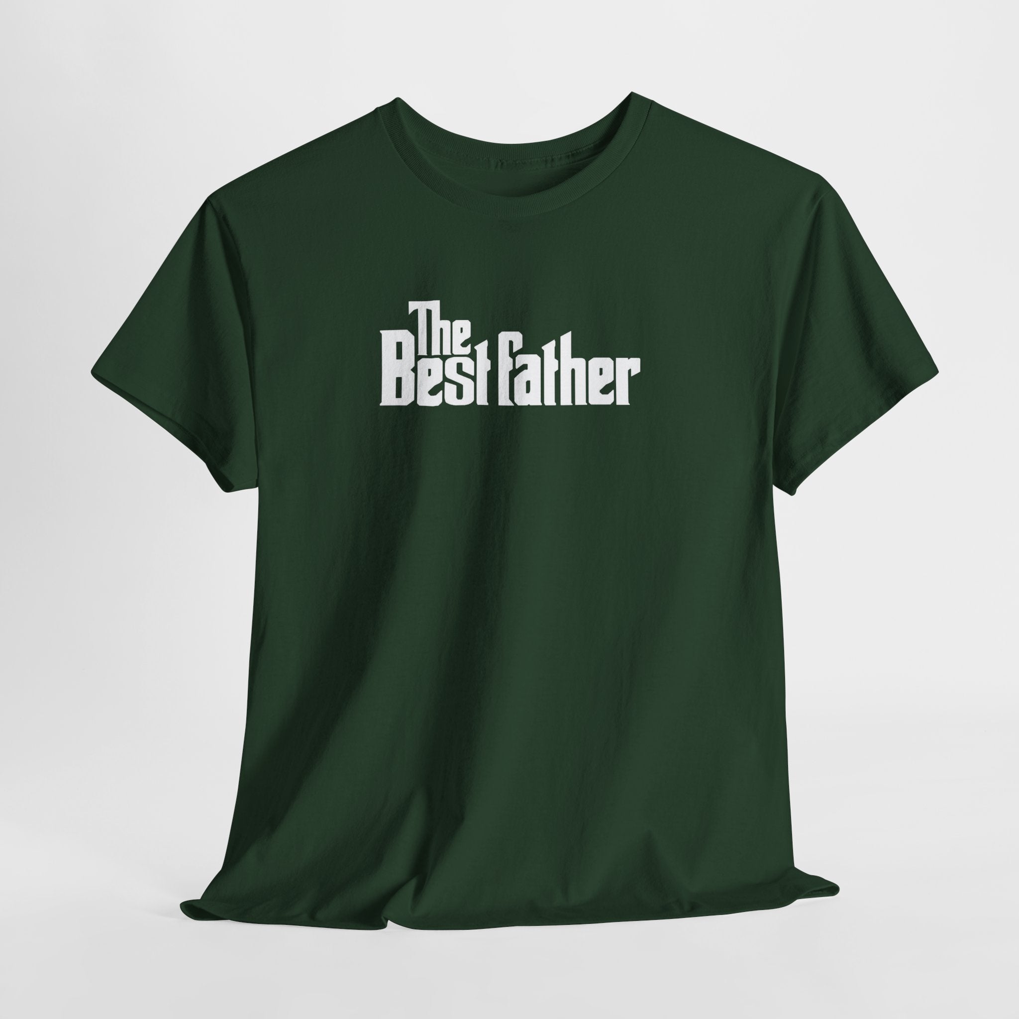 The Best Father Tee | Vintage mobster logo, Dad shirt, Fatherhood slogan