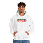 GOOD Retro Logo Hoodie | Positive Message, 70s Style Graphic