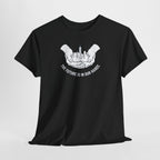 The Future Is In Our Hands T-Shirt | Hands Holding City Skyline Graphic