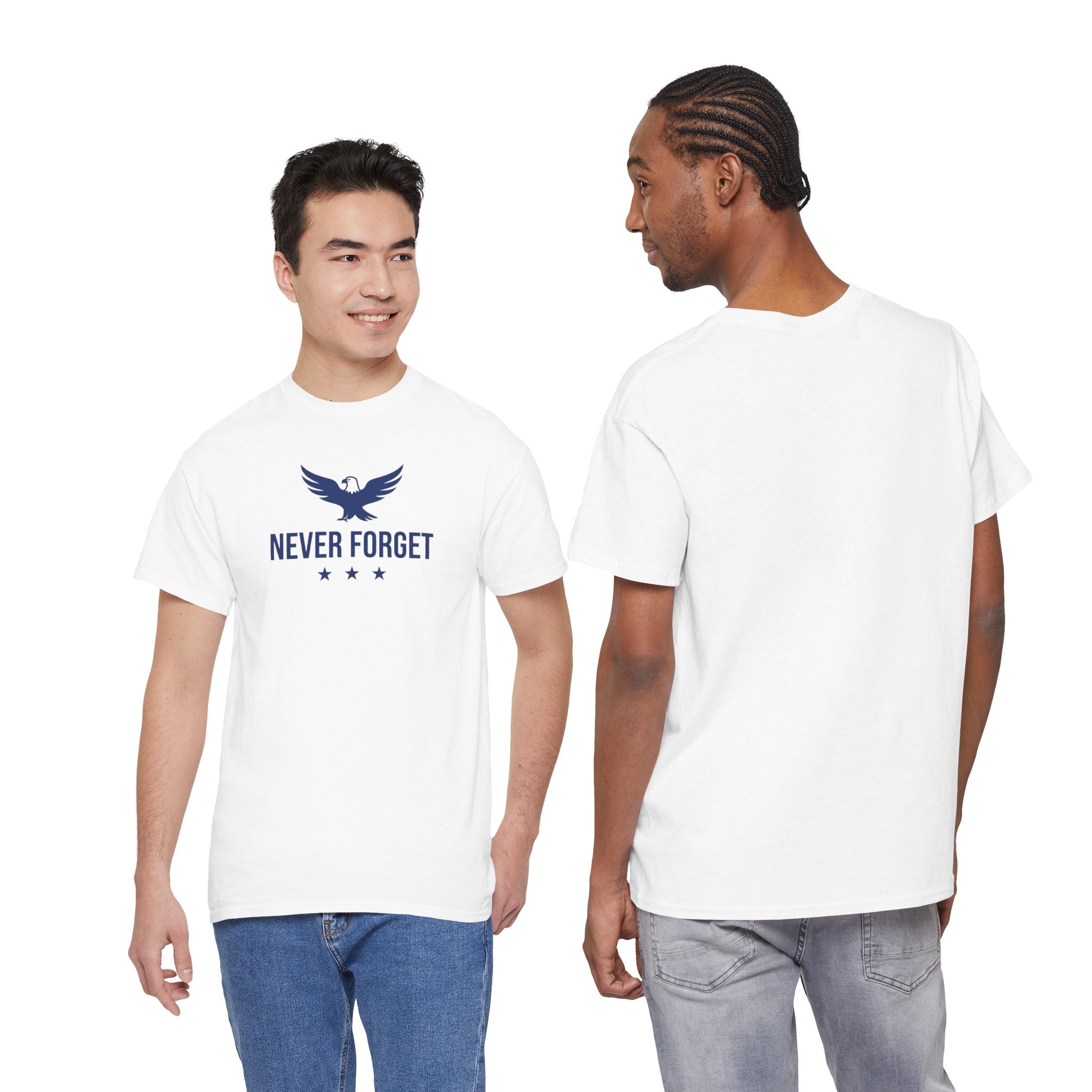 Never Forget Eagle Tee | Memorial Patriotism, Stars