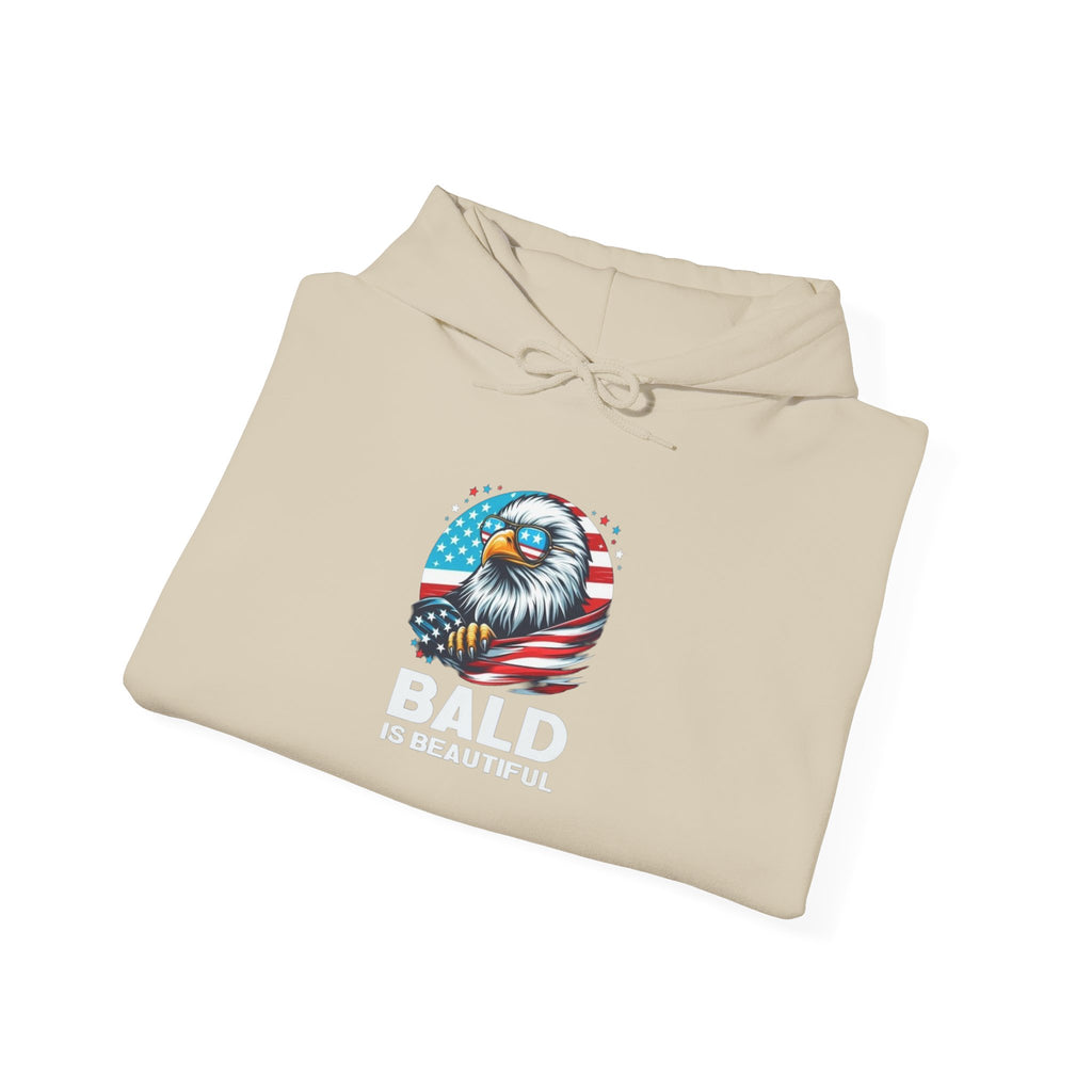 Bald Is Beautiful Hoodie | Funny Bald Pride Pullover