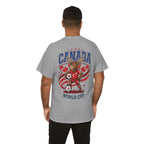 Canada Moose Soccer World Cup Tee | Canadian Flag Football Shirt