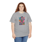Cartoon Brain-Dead Zombie Tee | Colorful Retro Horror Graphic Shirt