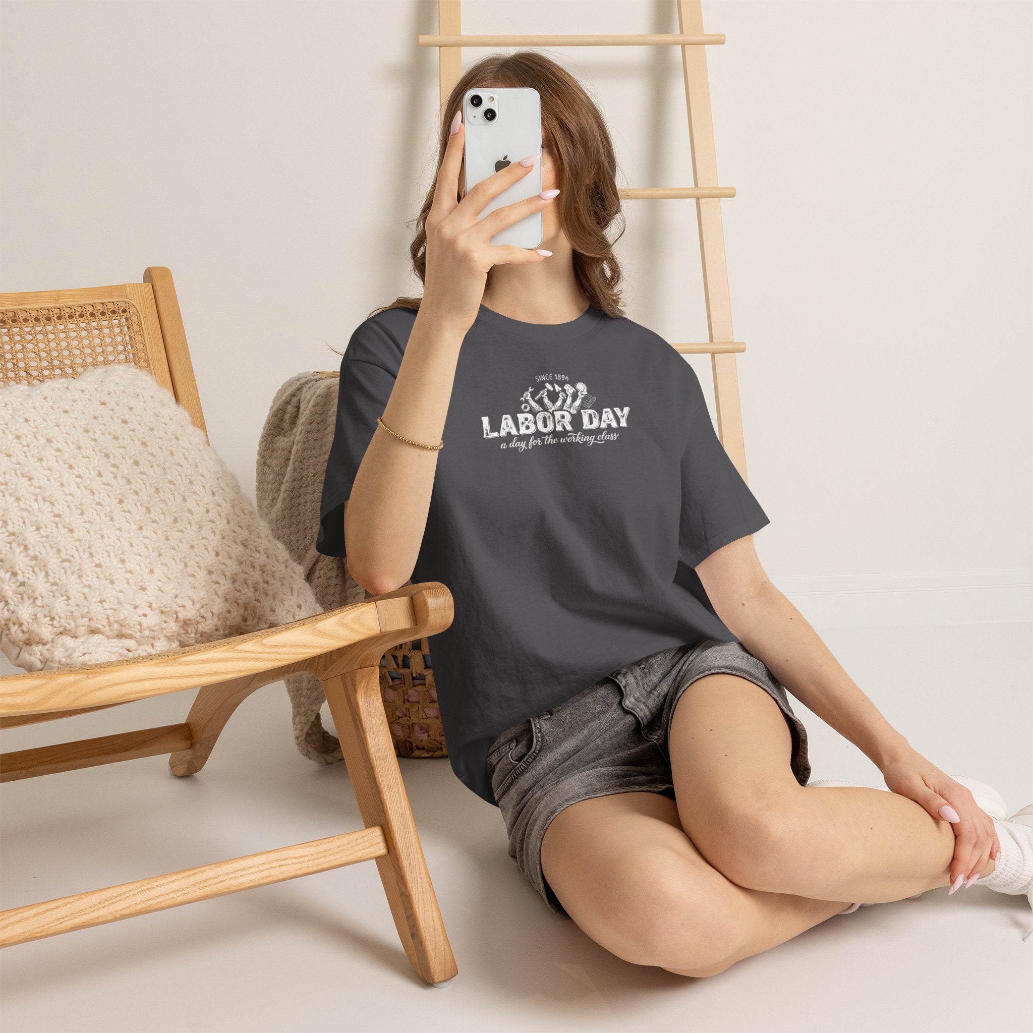 Cute Woodland Animals Illustration T-Shirt | Forest Friends Chest Art