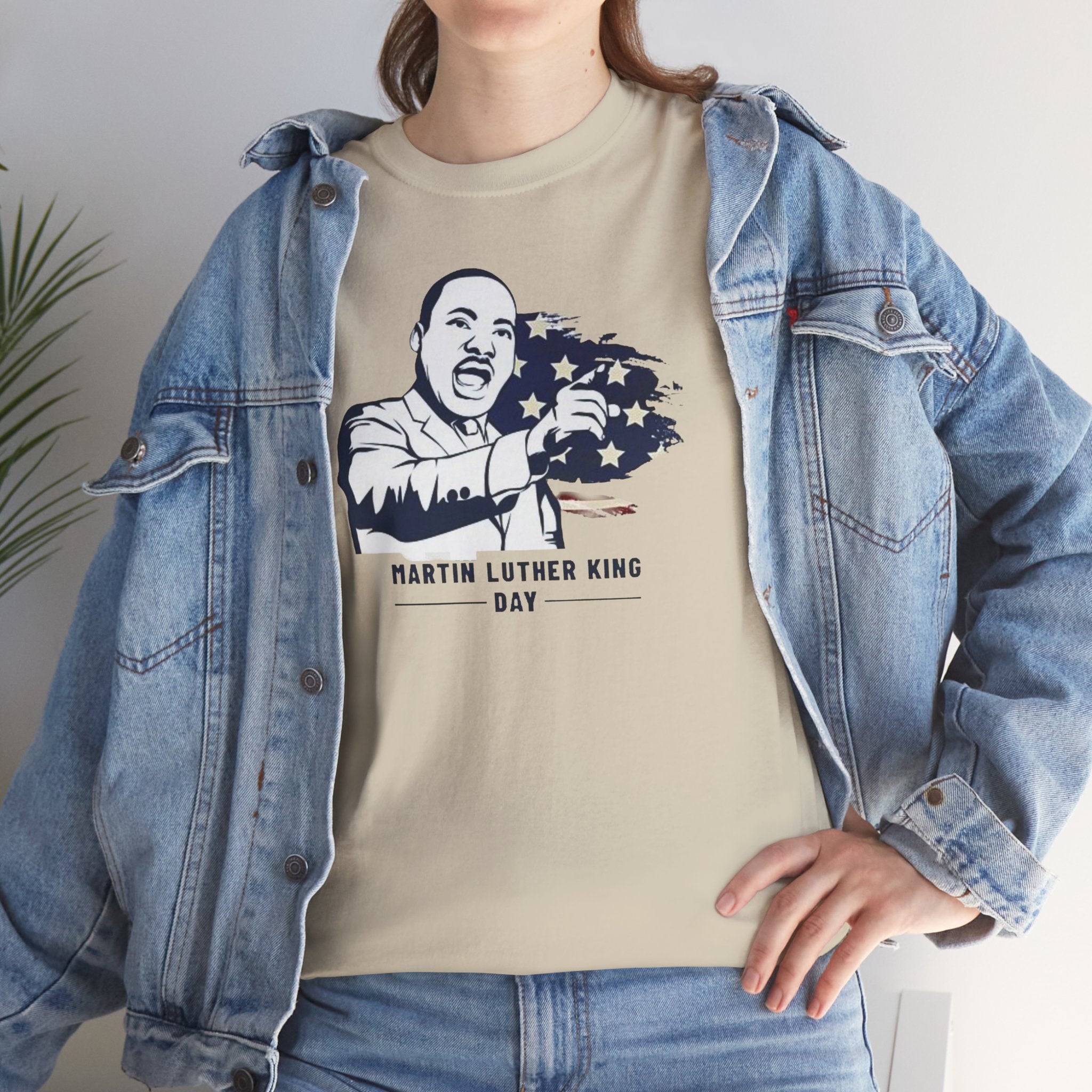 Martin Luther King Illustration T-Shirt | MLK Day Tribute Tee