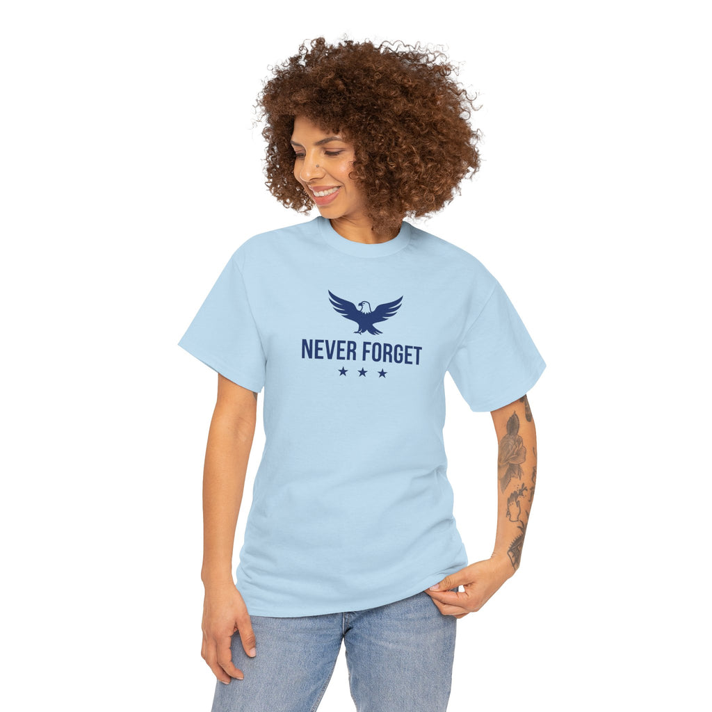 Never Forget Eagle Tee | Memorial Patriotism, Stars