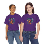 Galaxy Fox, T-Shirt | Cosmic Fox Illustration, Colorful Space Art