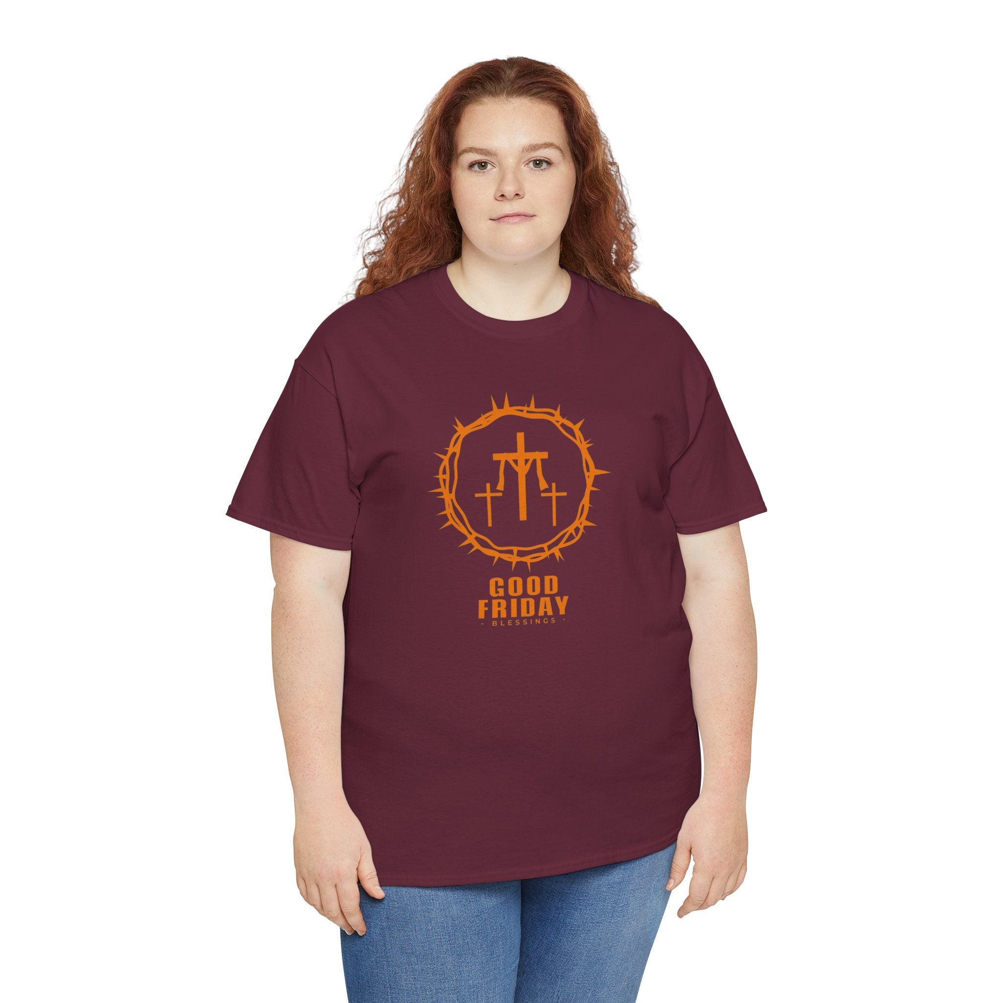 Good Friday Crosses T-Shirt | Crown of Thorns Christian Tee