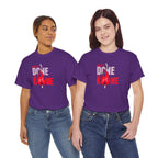 Done or None Flame Graphic Tee | Bold Typography Fire Design