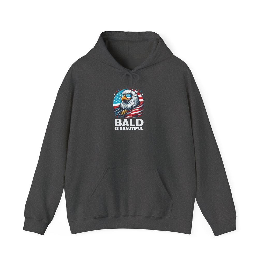 Bald Is Beautiful Hoodie | Funny Bald Pride Pullover