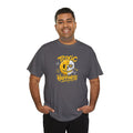 Toxic Happiness smiley skull tee | Graphic T-Shirt, Yellow Gothic Streetwear