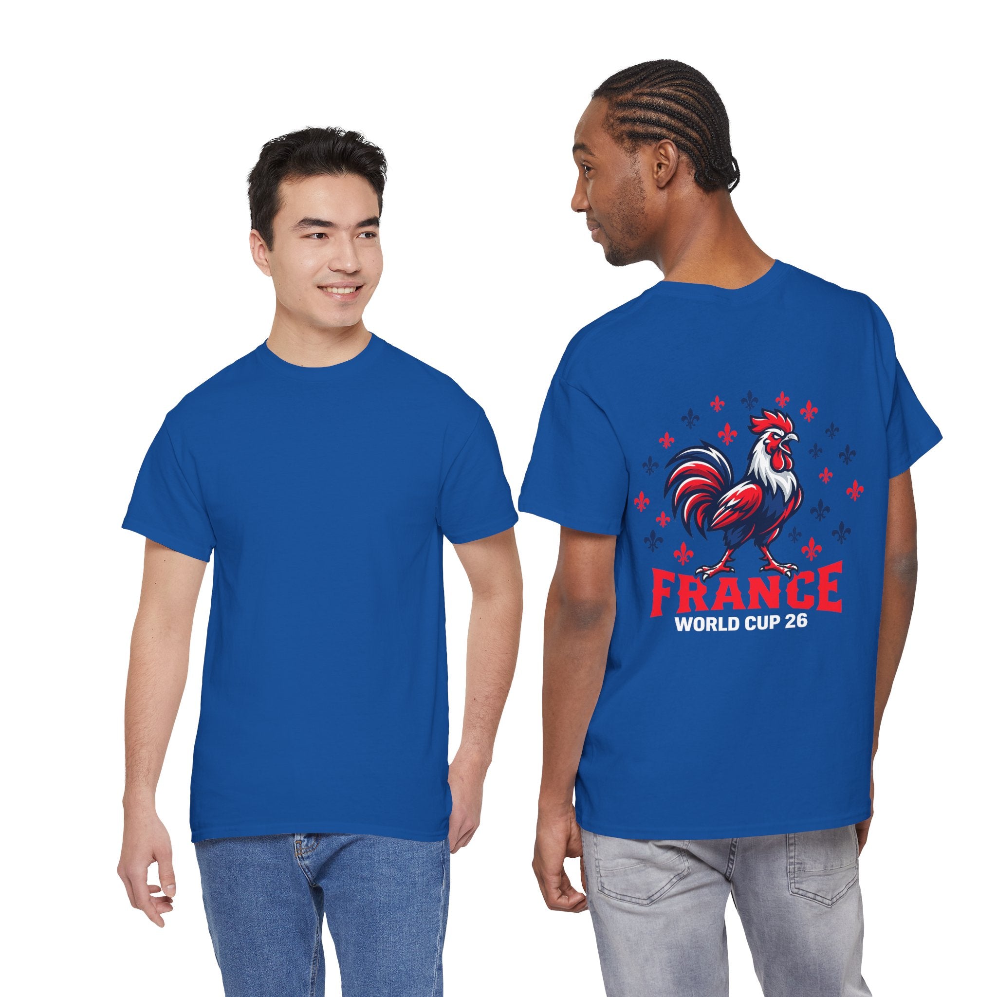 France Rooster World Cup 26 T-Shirt | French Soccer Fan Tee