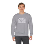 MESSAGE Sweatshirt - Minimalist Typography Pullover, Aesthetic Streetwear Crewneck