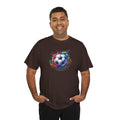 Live Love Soccer Sleep T-Shirt | FIFA World Cup Soccer Ball Graphic Tee