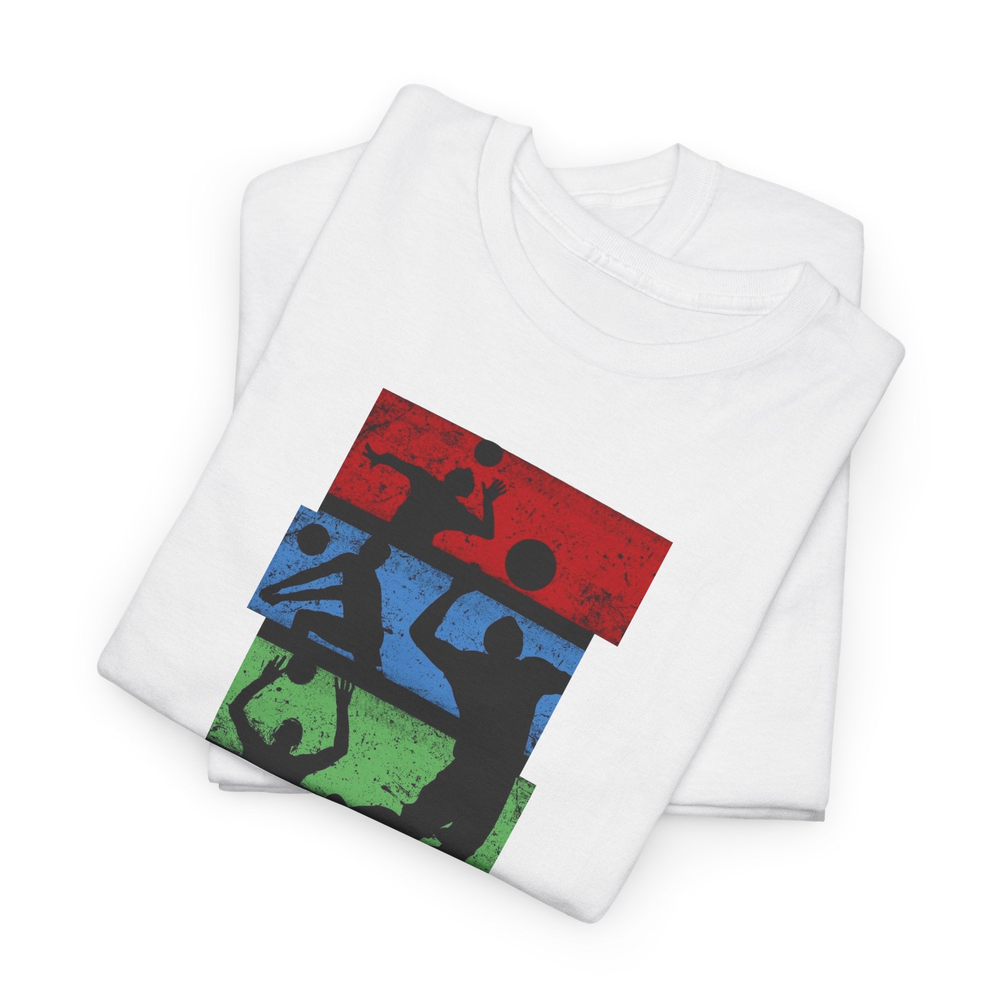 Silhouette Sports Collage T-shirt | Football Soccer