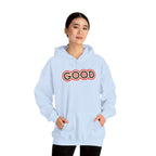 GOOD Retro Logo Hoodie | Positive Message, 70s Style Graphic