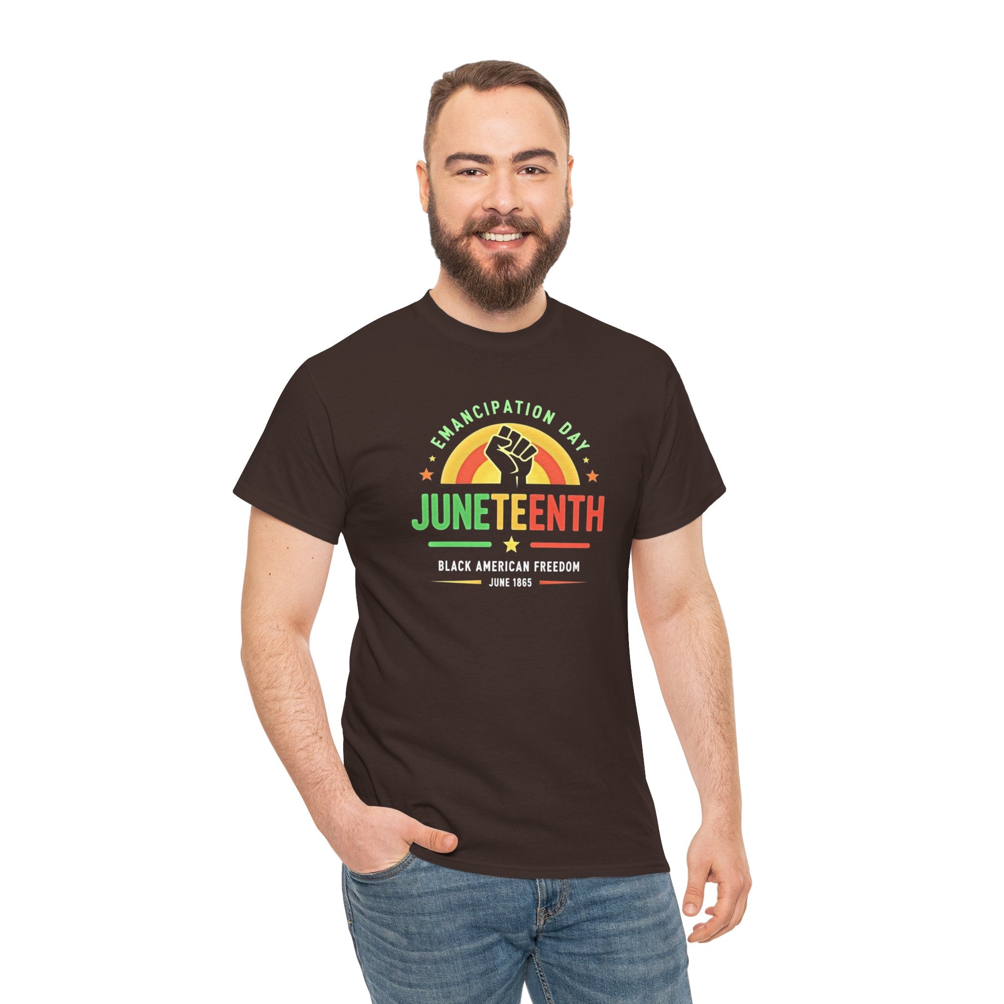 Juneteenth Fist Emancipation Tee | Black American Freedom T-Shirt