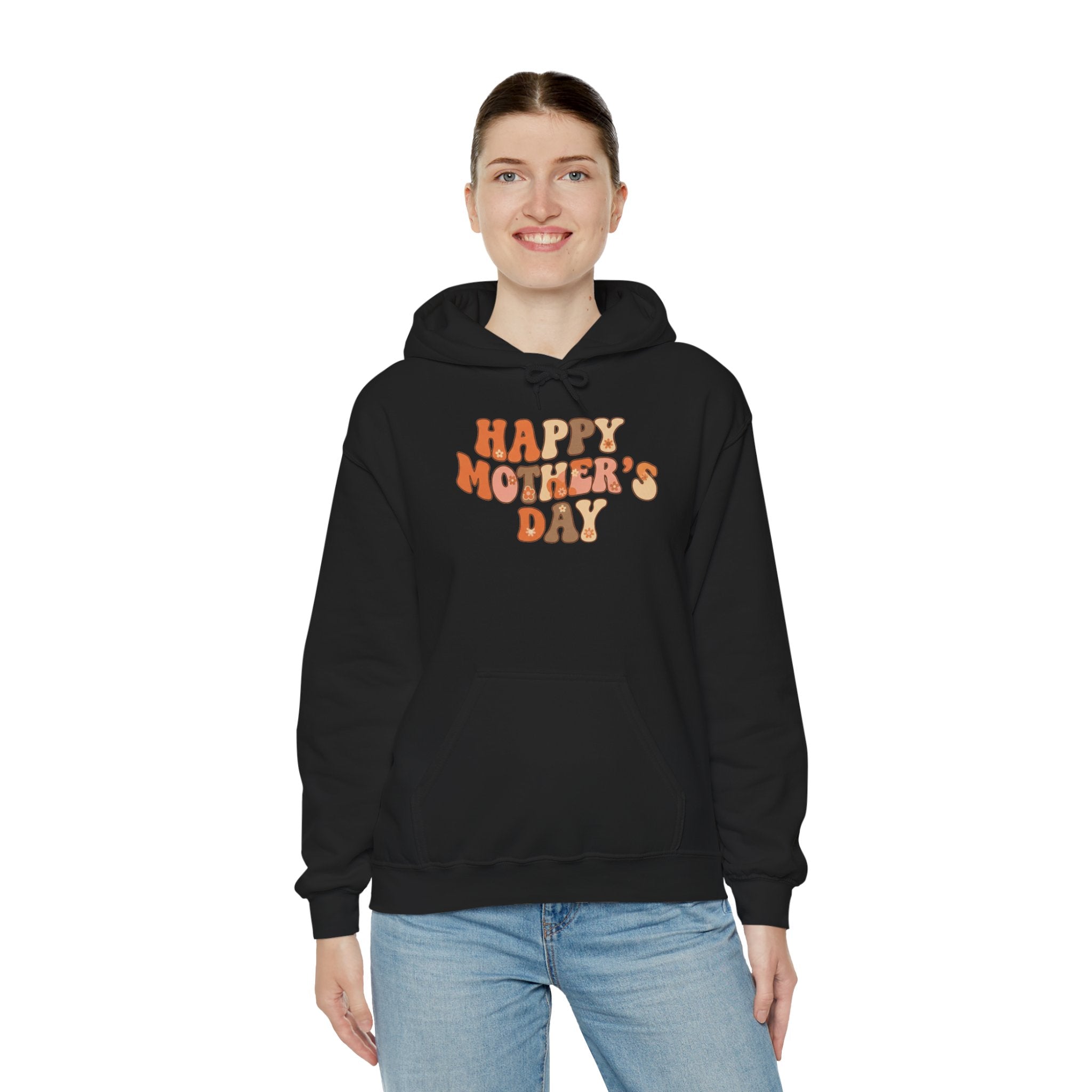 Happy Mother's Day retro lettering Hoodie | Mother's Day sweatshirt