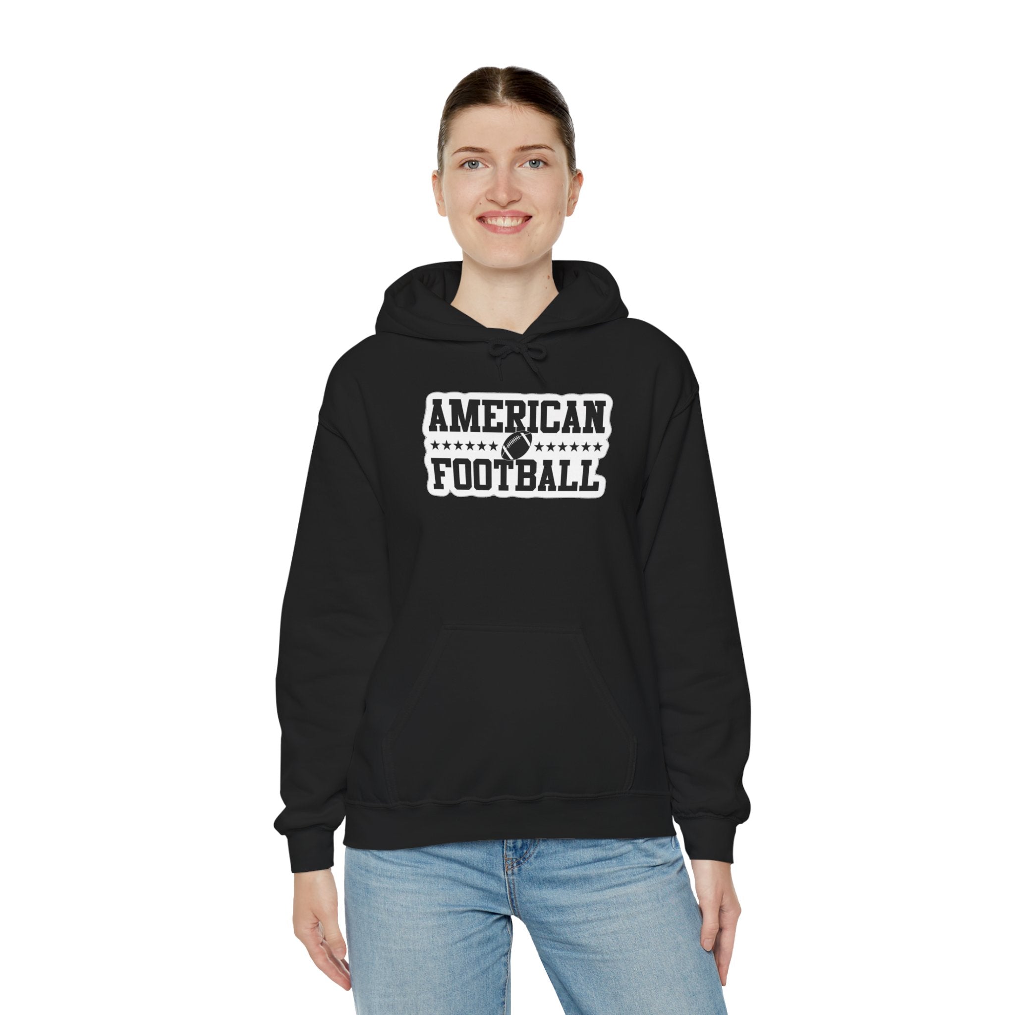 American Football hoodie | Vintage collegiate logo sweatshirt
