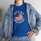 Memorial Day Let's Go Brandon USA Flag Patriotic T-Shirt