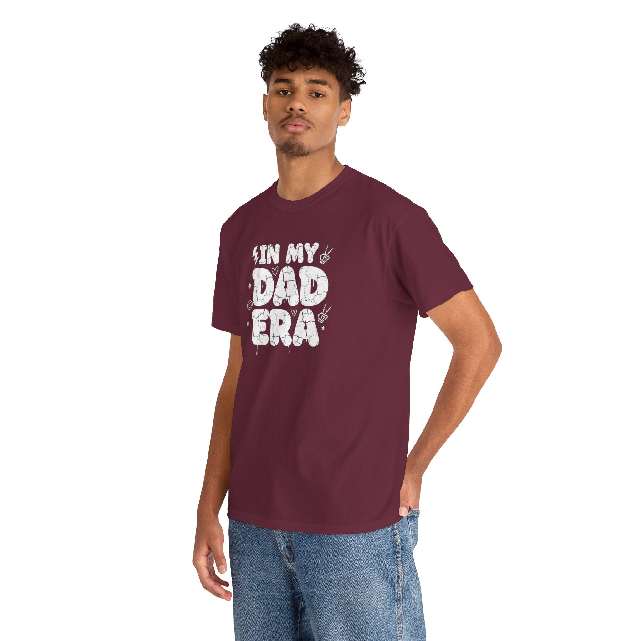 In My Dad Era T-Shirt | Retro Drip Lettering Dad Shirt