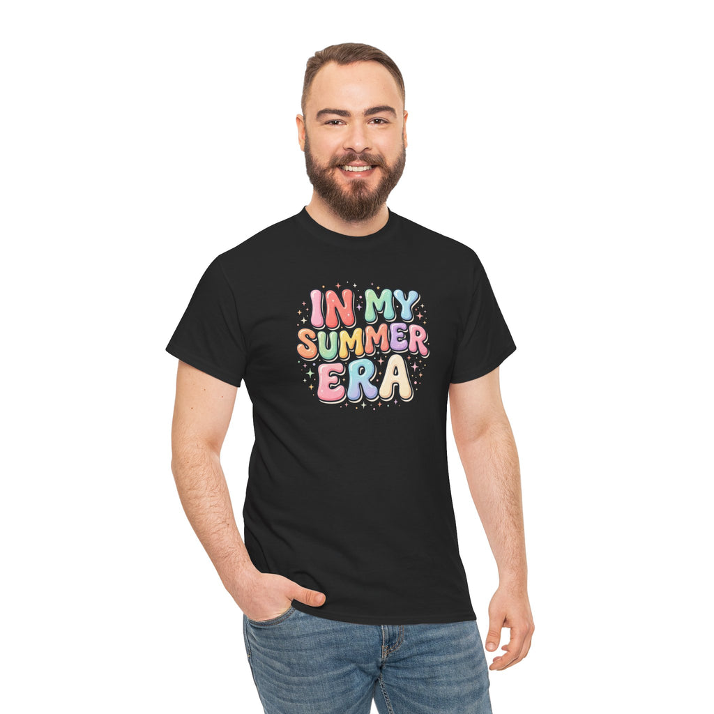 In My Summer Era T-Shirt | Pastel Bubble Letter Summer Tee
