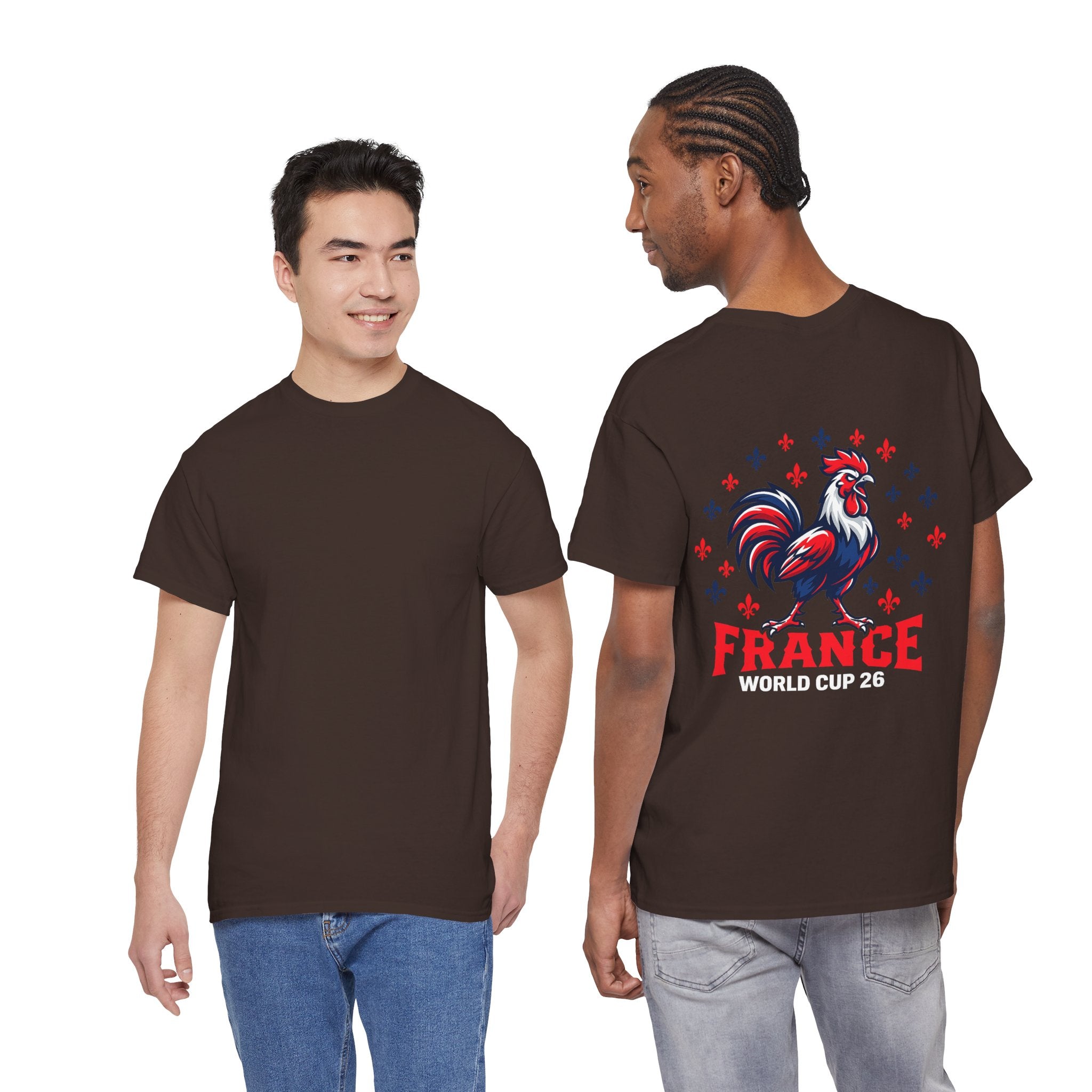 France Rooster World Cup 26 T-Shirt | French Soccer Fan Tee